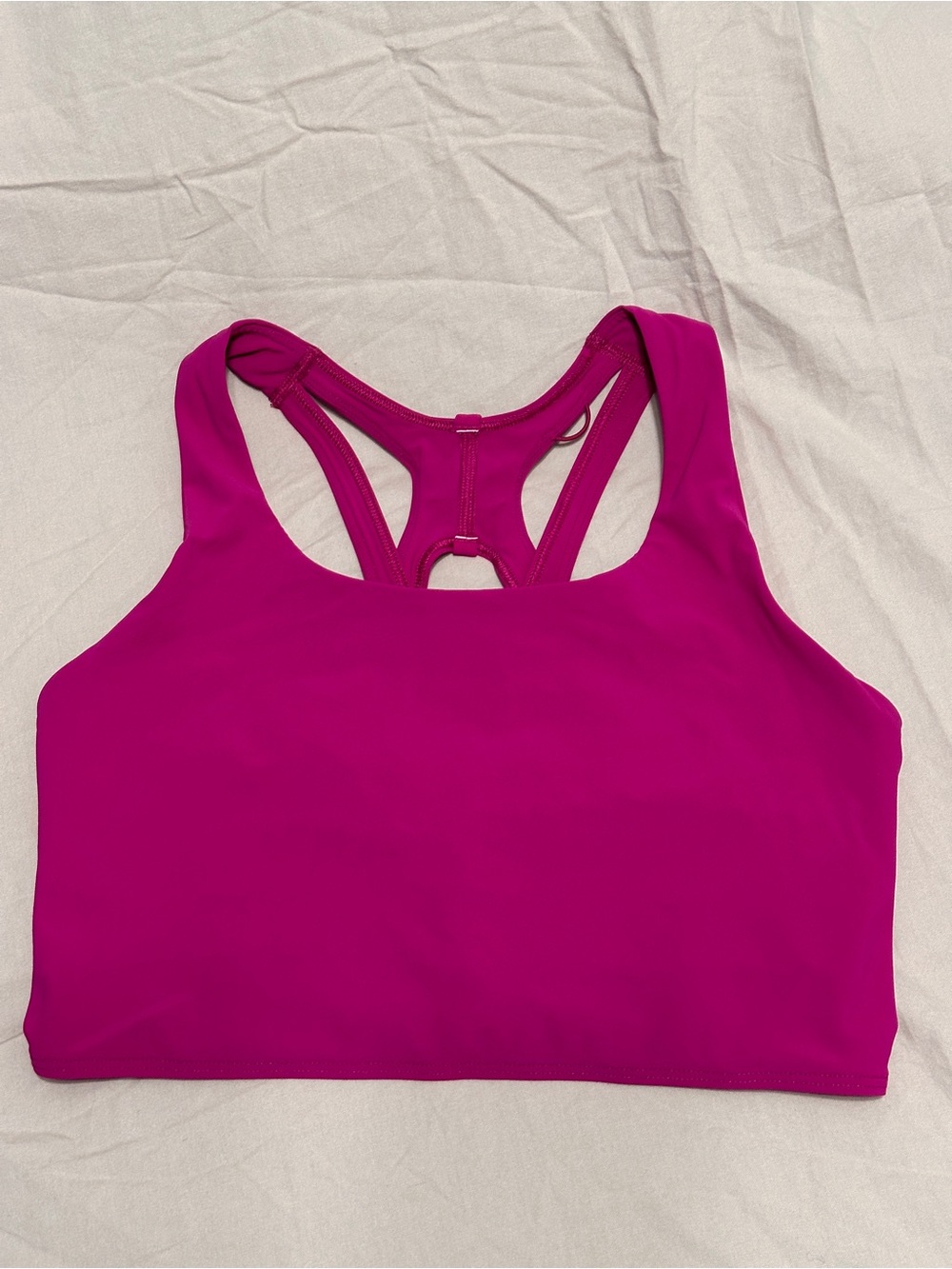 Lululemon Women's Fuchsia Racerback Sports Bra